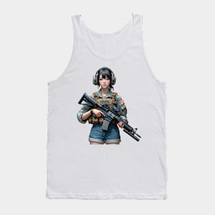 Tactical Girl Tank Top